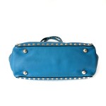 Valentino Garavani Rockstud Grainy Leather Tote Bag